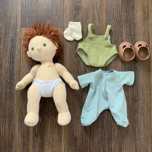 Pumpkin Dinkum Doll & Pajamas